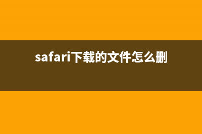 Safari下载的文件在哪 苹果电脑浏览器safari下载的文件保存位置介绍(safari下载的文件怎么删除)