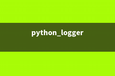 python中使用logging的好处(python logger)