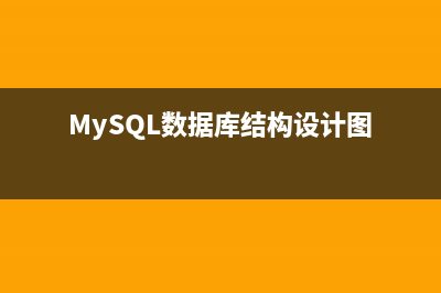 MySQL数据库结构和数据的导出和导入(MySQL数据库结构设计图)