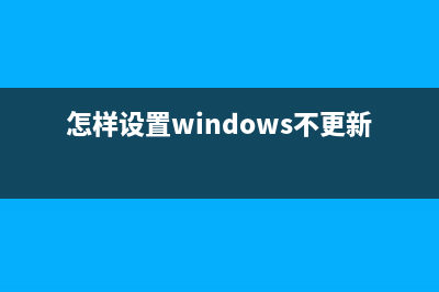 怎样设置Windows Vista系统的休眠和睡眠时间(怎样设置windows不更新)