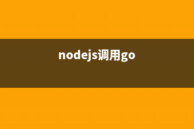 Node.js项目中调用JavaScript的EJS模板库的方法(nodejs调用go)