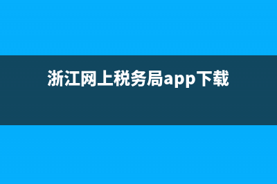 浙江网上税务 (浙江网上税务局app下载)
